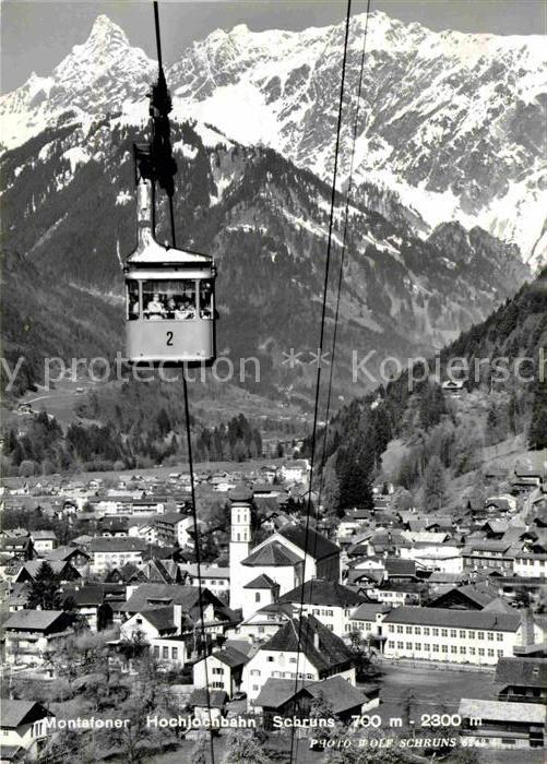Seilbahn Montafoner Hochjochbahn Schruns