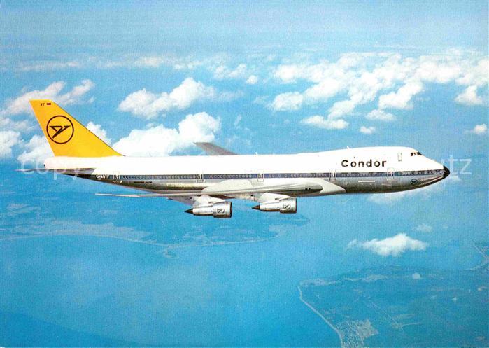 Flugzeuge Zivil Condor Jumbo-Jet Boeing 747