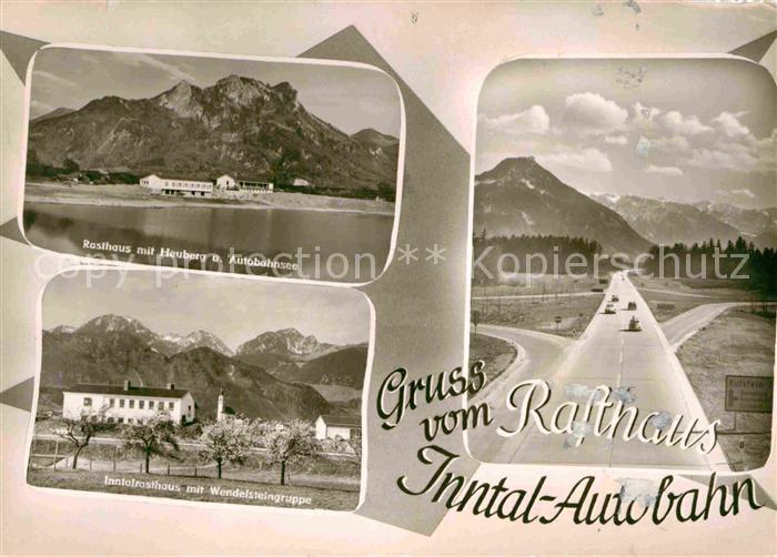 Autobahn Rasthaus Inntal Heuberg Autobahnsee Wen