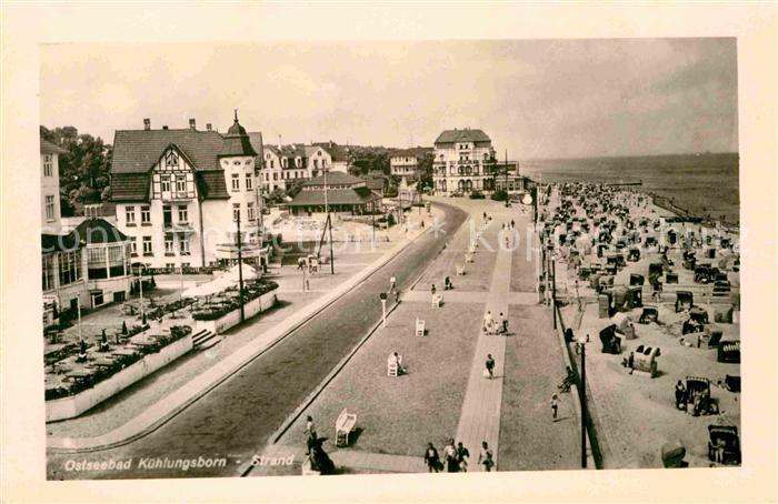 Kuehlungsborn Ostseebad Strand Promenade