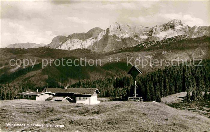 Winklmoos Winkelmoos Panorama mit Loserer Steinberge