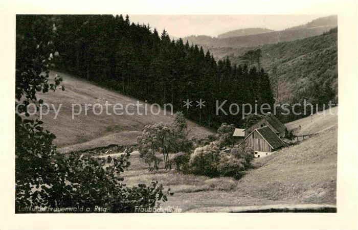 Frauenwald Thueringen Fraubachmuehle