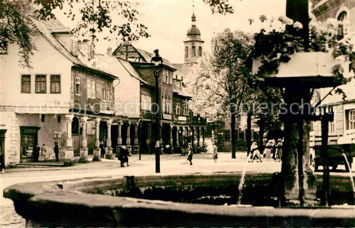 Arnstadt Ilm Markt Brunnen