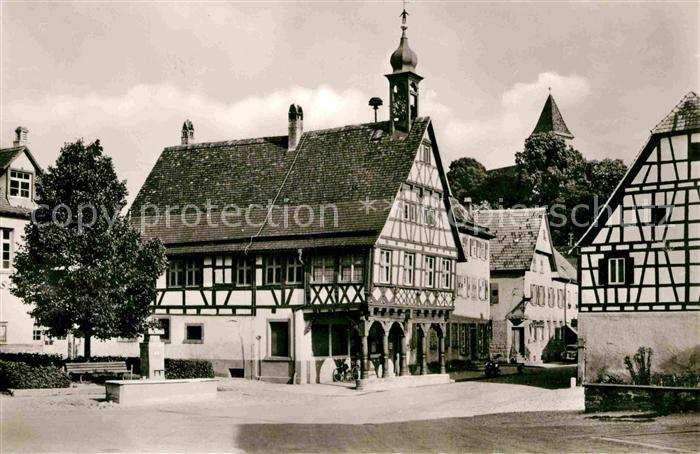 Koenigsbach-Stein Altstadt Fachwerkhaeuser