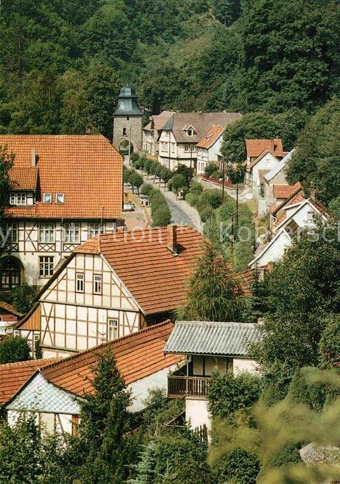 Stolberg Harz Blick zur Rittergasse
