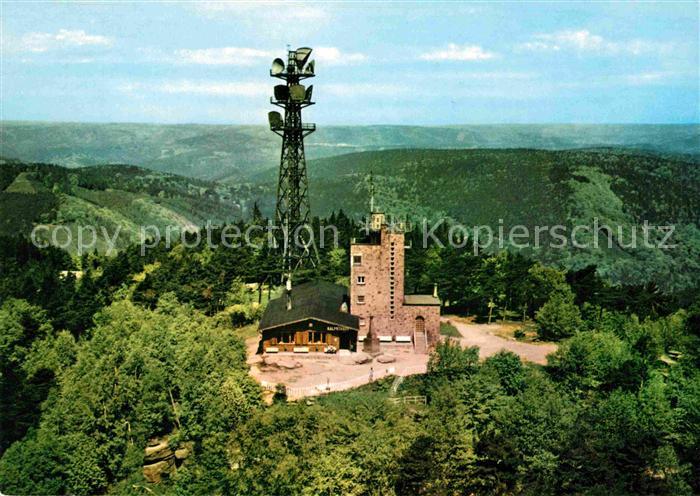 Maikammer Kalmithaus Schutzhuette Pfaelzer Wald Fliegeraufnahme