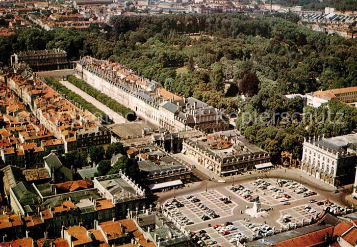 Nancy Lothringen Place Stanislas Place Carriere et la Pepiniere vue aerienne