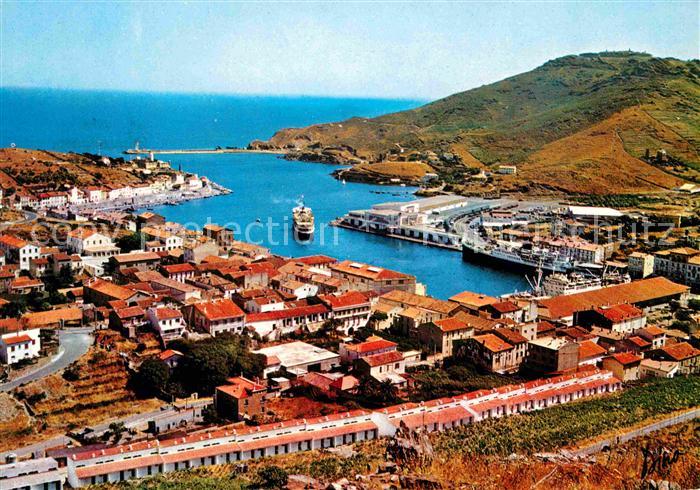 Port-Vendres Vue aerienne du Port Collection Lumière