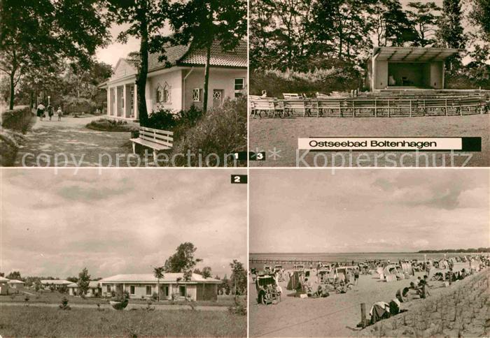 Boltenhagen Ostseebad Baederbibliothek Urlauberdorf Konzertplatz Strand
