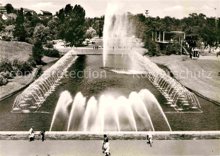 STUTTGART  CITY Hoehenpark Killesberg Wasserspiele