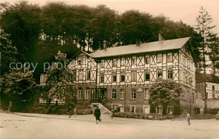 Thal Ruhla Bad FDGB Erholungsheim Wartburgheim Luftkurort