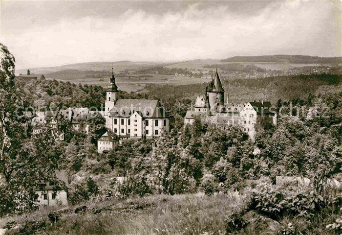 Schwarzenberg Erzgebirge Panorama Schloss