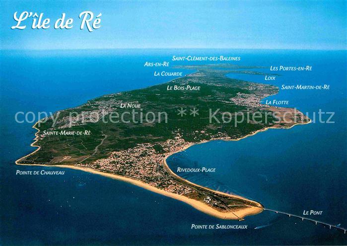 Ile de Re Vue aerienne