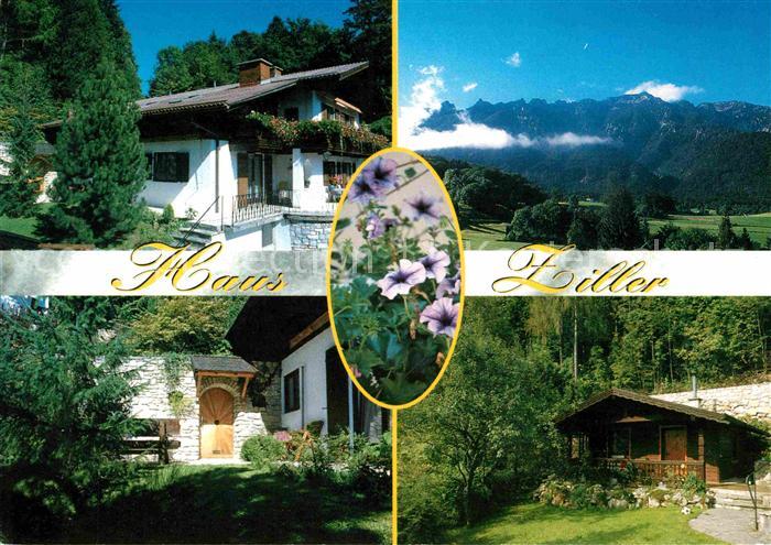 Grossgmain Gaestehaus Pension Haus Ziller Panorama Blick auf Lattengebirge