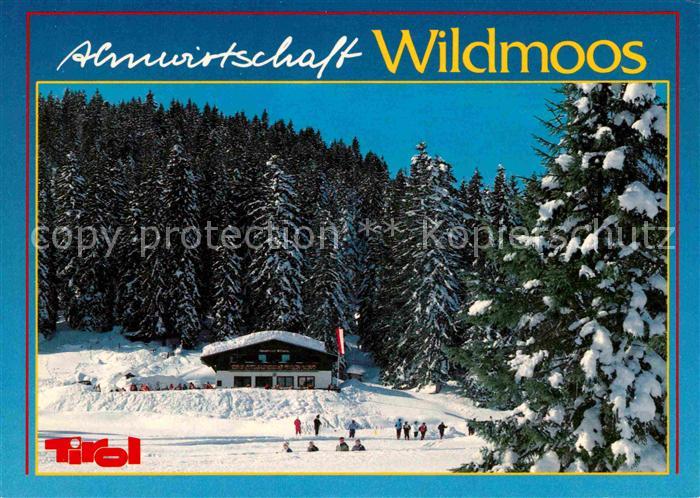Wildmoos Almwirtschaft Olympialoipen Wintersportplatz