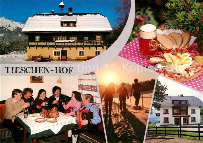 Groebming Steiermark Gasthof Pension Tieschenhof Vesperplatte Skilanglauf