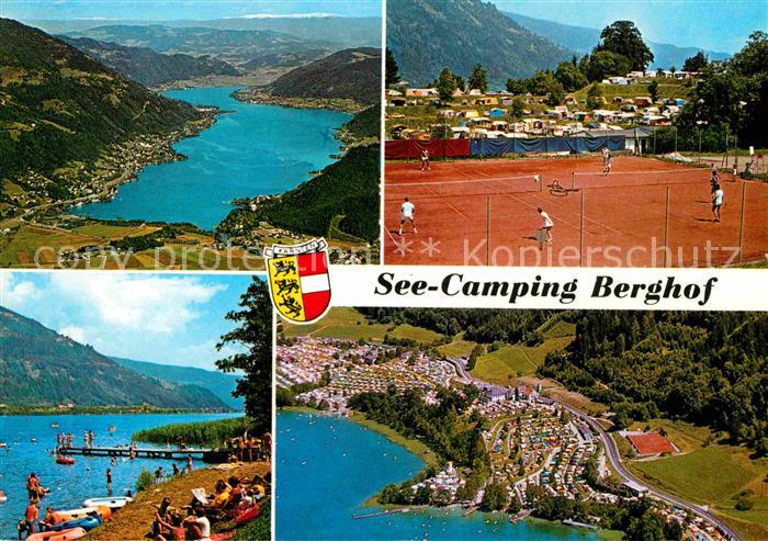 Heiligengestade See Camping Berghof Badestrand Tennisplatz Fliegeraufnahme