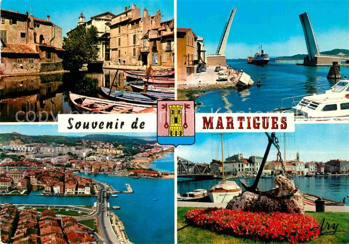 Martigues Coin des Peintres Pont nouveau Canal de Ferriere