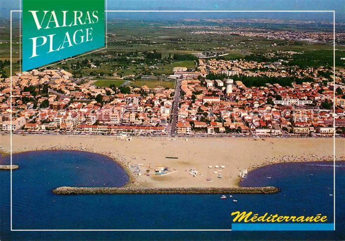 Valras-Plage Vue panoramique aérienne