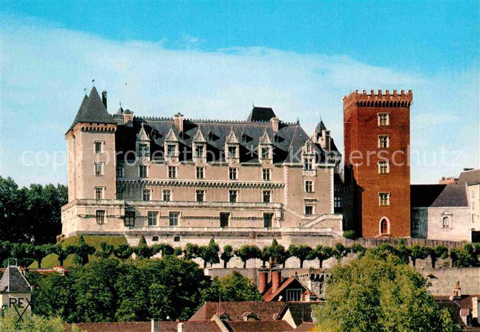 Pau 64 Chateau Henry IV facade sud