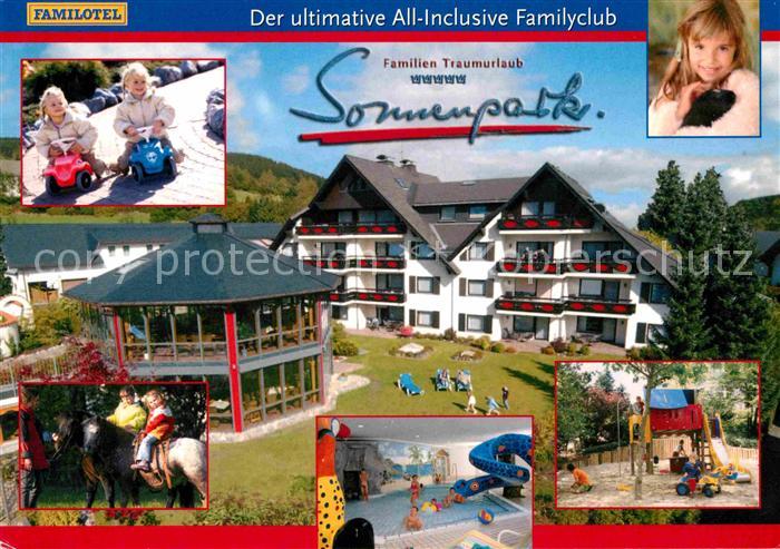 Willingen Sauerland Familotel Sonnenpark Familienhotel Hallenbad Reiten Kindersp