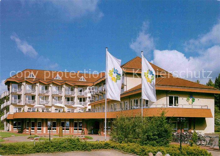 Horn-Bad Meinberg Brunnen Klinik Fahnen