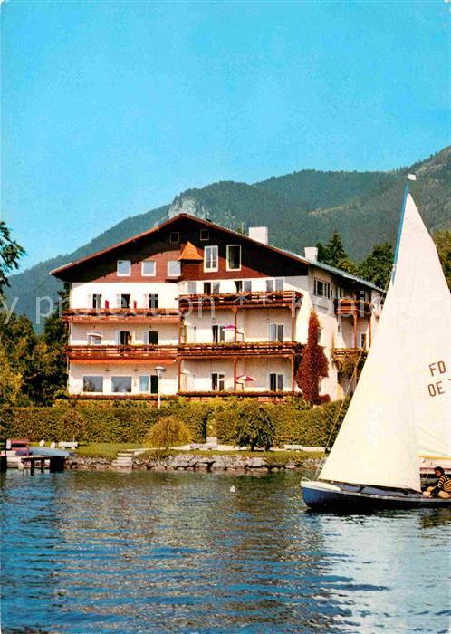 St Wolfgang Wolfgangsee Haus Dr Leifer Segelboot