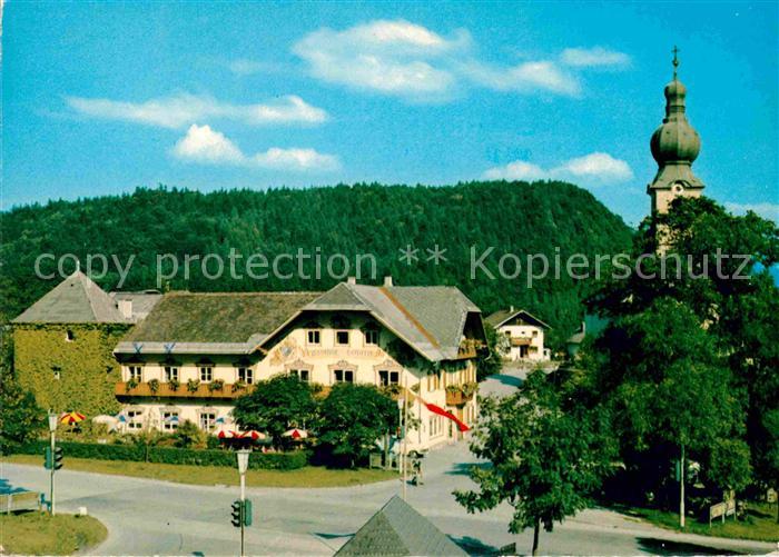 St Leonhard Salzburg Gasthof Schorn Kirchturm