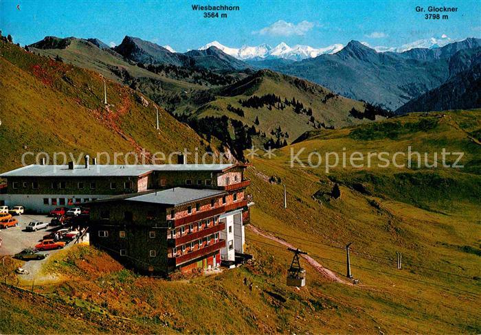 Kitzbuehel Tirol Alpenhaus am Kitzbueheler Horn Bergrestaurant Alpenpanorama