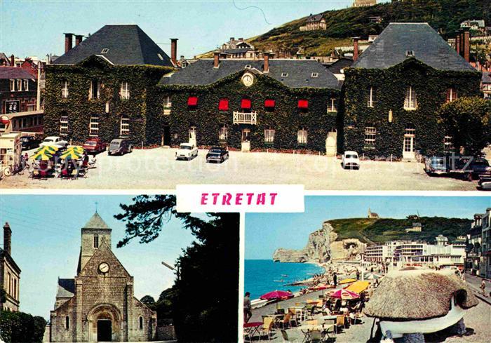 Etretat La Mairie Eglise Les Caloges