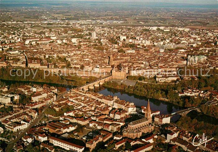 Montauban Tarn-et-Garonne Vue generale aerienne