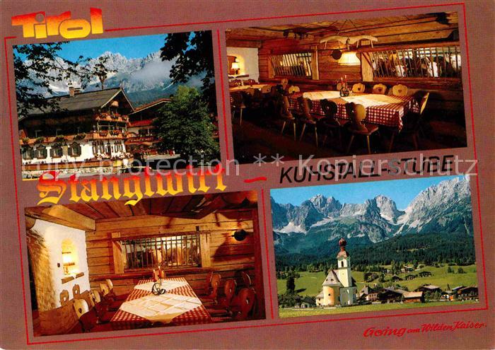 Going Wilden Kaiser Tirol Stanglwirt Alt Tiroler Gaststaette Historisches Gebaeu