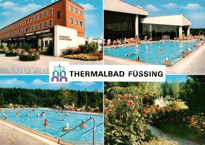 Bad Fuessing Kurmittelbad Kurmittelhaus Thermalschwimmbad Kurpark
