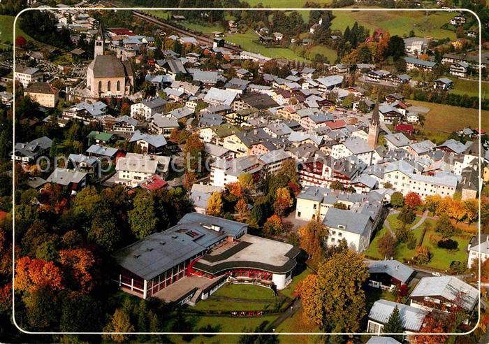 Kitzbuehel Tirol Fliegeraufnahme
