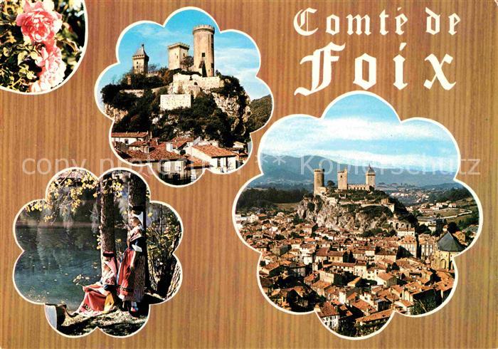 Foix Chateau fort des Comtes Folklore ariégeois
