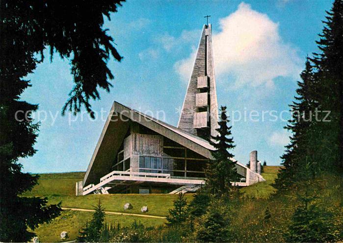 Feldberg Schwarzwald Kirche der Verklaerung Christi Architekt Rainer Disse