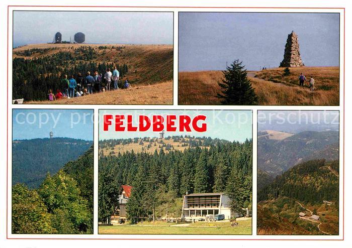 Feldberg Schwarzwald Wandern Bismarckturm Landschaftspanorama