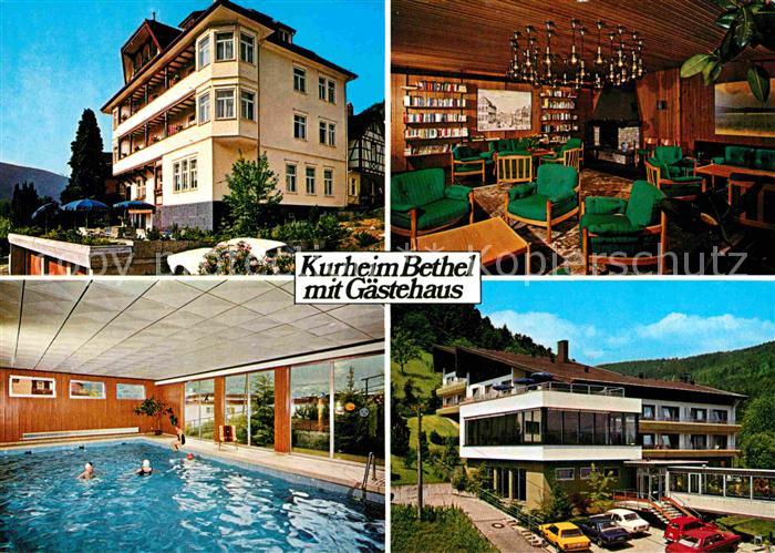 Wildbad Schwarzwald Kurheim Bethel mit Gaestehaus Hallenbad
