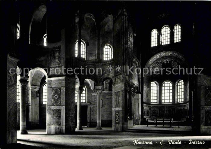 Ravenna Italia Chiesa San Vitale Interno Kirche Innenansicht