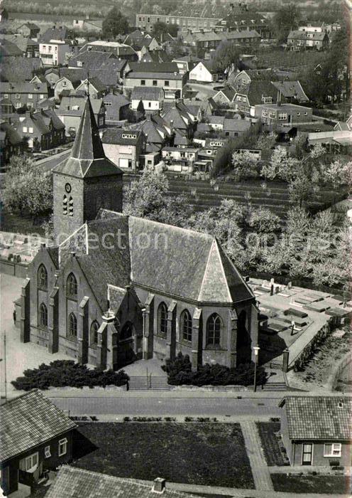 Zetten Ned Herv Kerk Kirche Fliegeraufnahme
