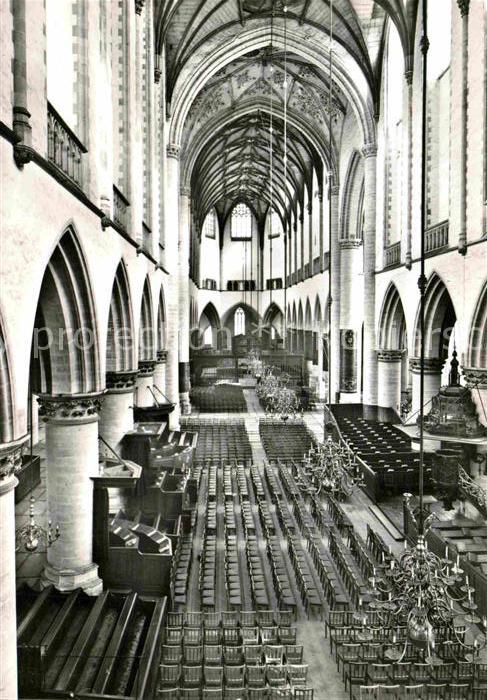 Haarlem Grote of St Bavokerk Kirche Innenansicht