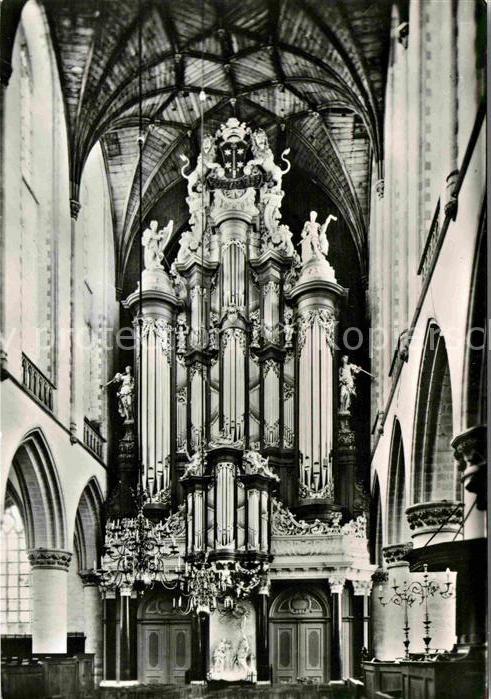 Haarlem Grote of St Bavokerk Kirche Innenansicht