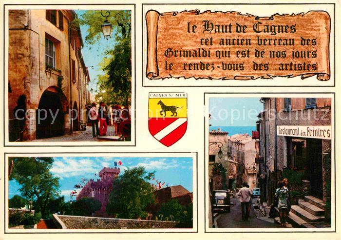 Cagnes-sur-Mer Le Haut de Cagnes Reflets de la vieille ville