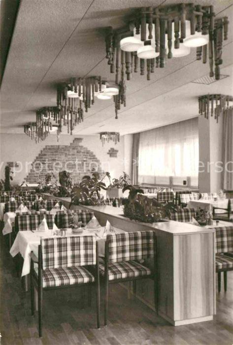 Oberwiesenthal Erzgebirge FDGB Erholungsheim Am Fichtelberg Restaurant