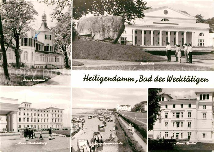 Heiligendamm Ostseebad Haus Weimar Kurhaus Haus Berlin Strand Promenade Haus Mec