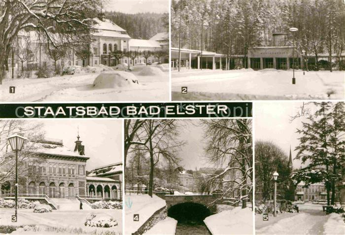 Bad Elster Badehaus Marienquelle Kurhaus Sanatorium Karl Marx Hof Rosengarten im