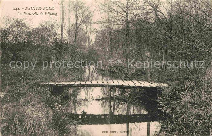 Sainte-Pole Kleine Bruecke