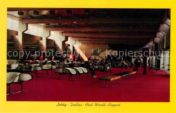 Dallas Texas Lobby Fort Worth Flughafen