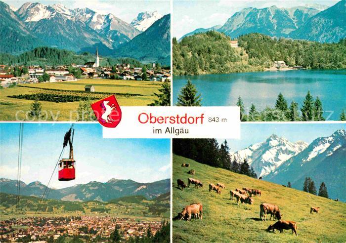 Oberstdorf Panorama Seilbahn Kirche