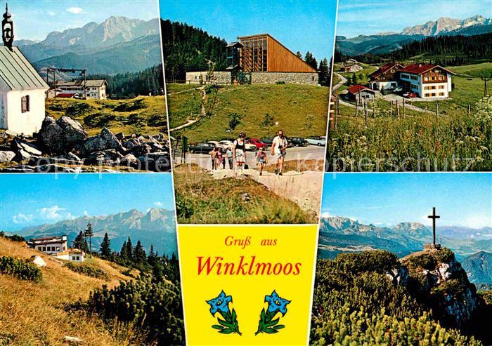 Winklmoos Winkelmoos Panorama Kirche Gipfelkreuz